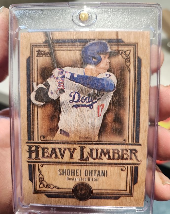 2025 Topps Heavy Lumber #HL-6 Shohei Ohtani — front