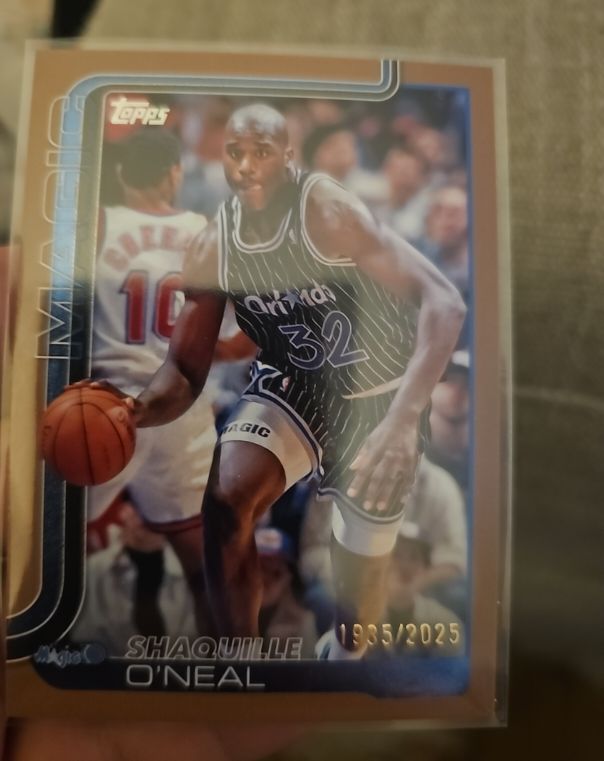 2025-26 Topps #260 Shaquille O'Neal — front