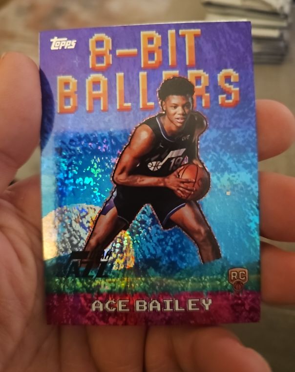 2025-26 Topps #8B-35 Ace Bailey 8-Bit Ballers — front