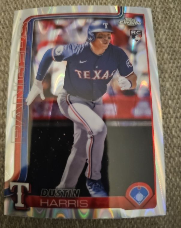 2025 Topps Chrome #131 Dustin Harris — front