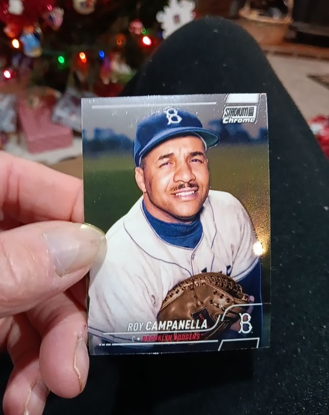 2022 Topps Stadium Club Chrome #306 Roy Campanella — front