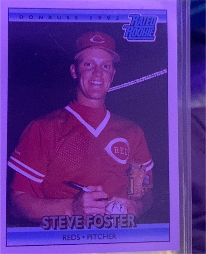 1992 Donruss #420 Steve Foster — front