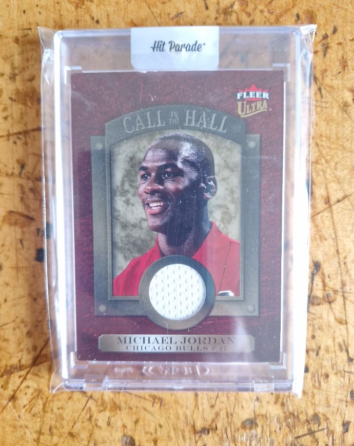 2007-08 Fleer Ultra Call to the Hall #CH-7 Michael Jordan — front