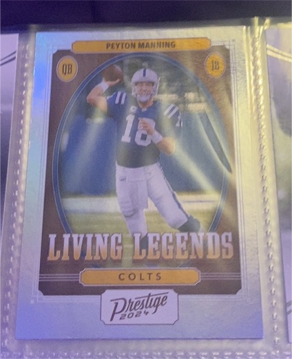 2024 Panini Prestige Living Legends #LL-PMG Peyton Manning — front