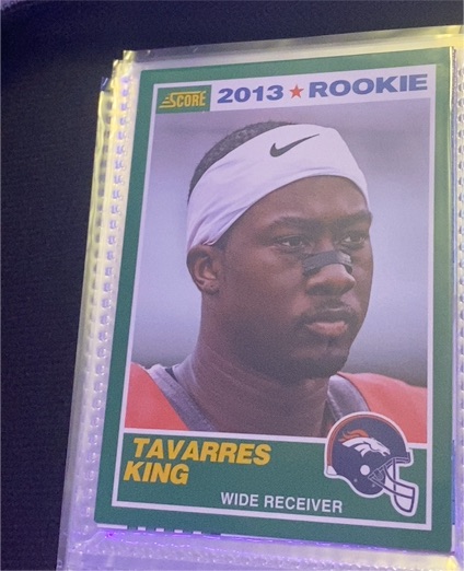 2013 Score #427 Tavarres King Rookie — front