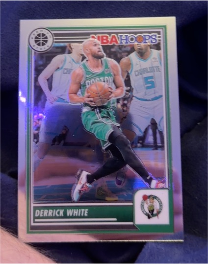 2023-24 Panini NBA Hoops Premium Stock #159 Derrick White — front