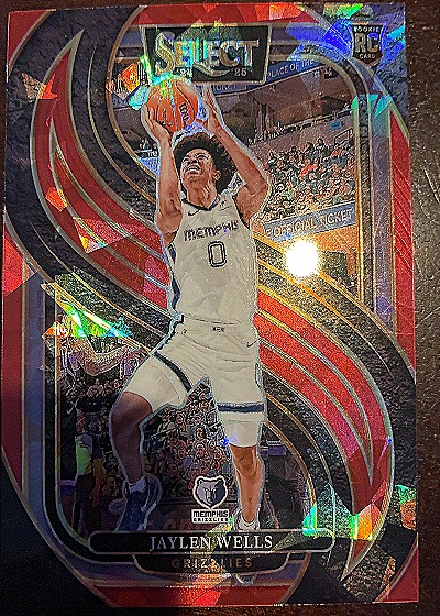 2024-25 Panini Select #188 Jaylen Wells — front