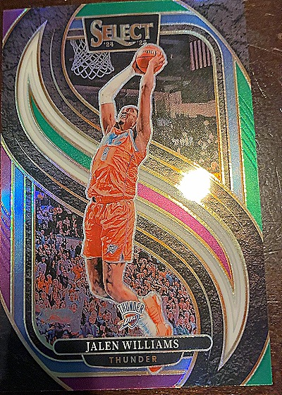 2024-25 Panini Select Premier Level #124 Jalen Williams — front