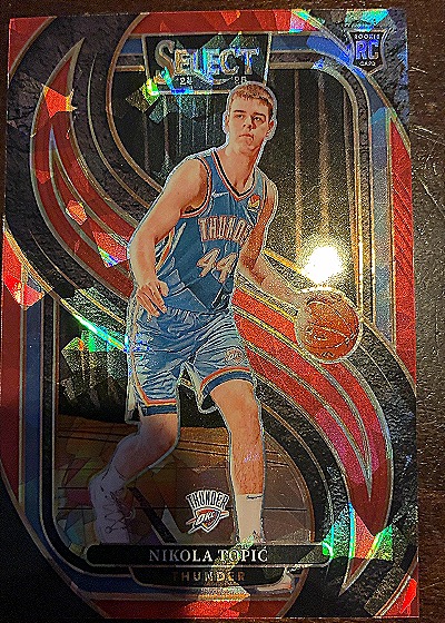 2024-25 Panini Select #171 Nikola Topic — front