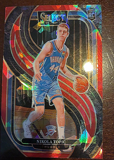 2024-25 Panini Select Premier Level #171 Nikola Topic — back