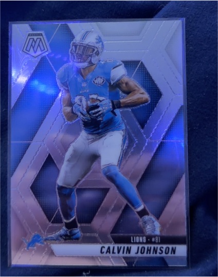 2020 Panini Mosaic #81 Calvin Johnson — front