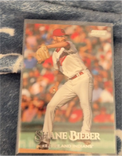 2020 Topps Shane Bieber — front