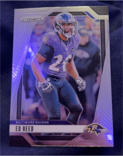 2024 Panini Prizm #27 Ed Reed Baltimore Ravens — front