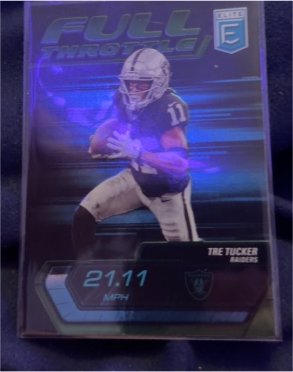 2024 Panini Donruss Elite Full Throttle #21 Tre Tucker — front