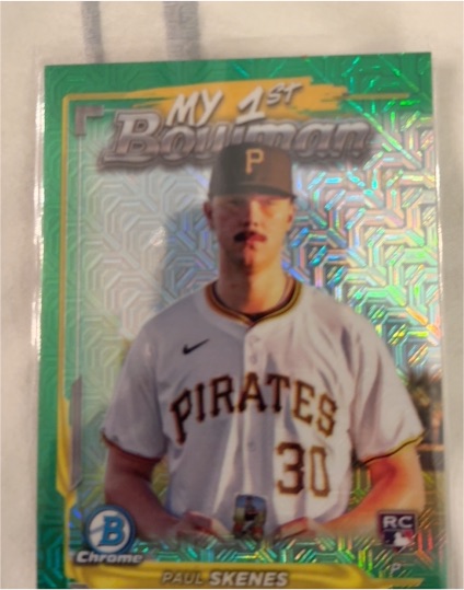 2024 Bowman Chrome My 1st Bowman #M1B36 Paul Skenes — front