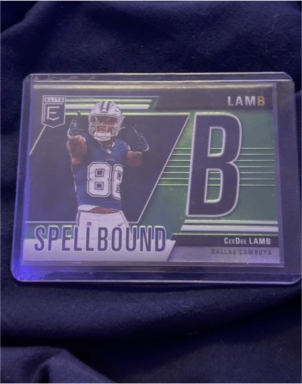 2024 Panini Donruss Elite #34 CeeDee Lamb Spellbound Green — front