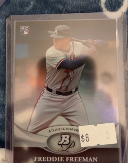 2011 Bowman Platinum #57 Freddie Freeman — front
