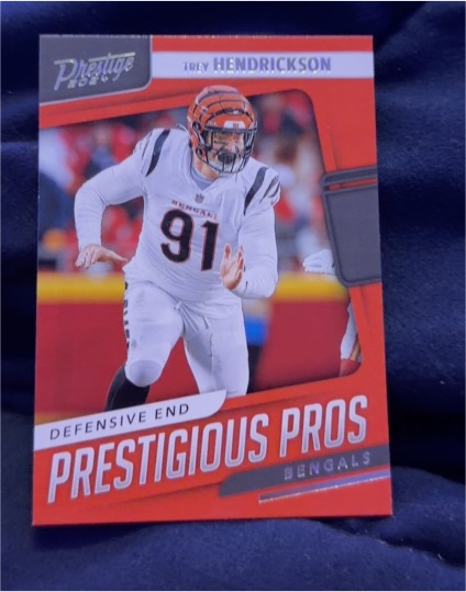 2024 Panini Prestige Prestigious Pros #PP-THN Trey Hendrickson — front