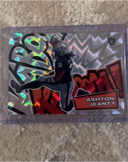 2025 Panini Absolute Kaboom! #33 Ashton Jeanty — front