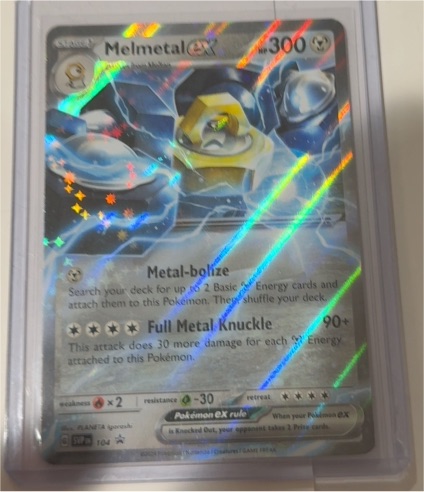 2024 Pokémon TCG Scarlet & Violet Promo #104 Melmetal EX — front