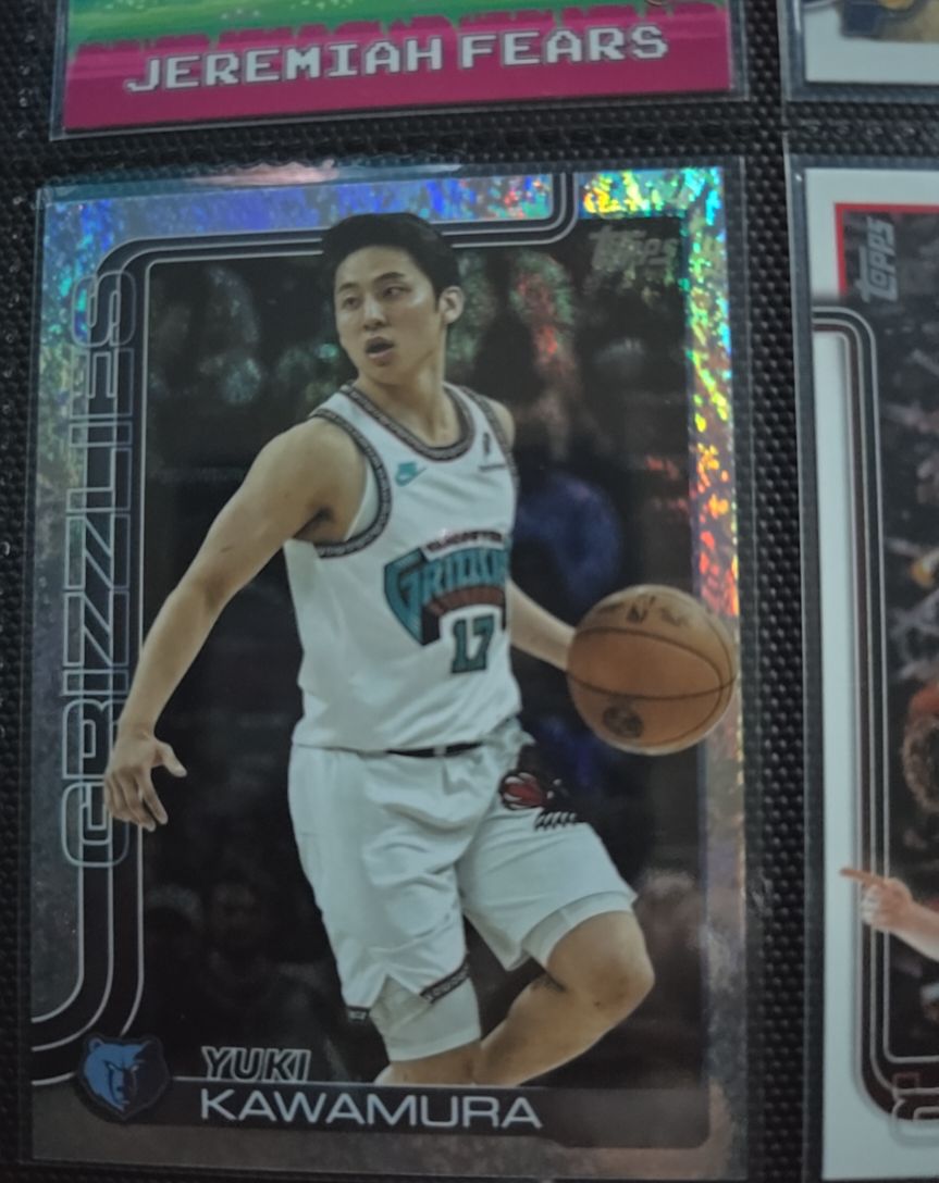 2025-26 Topps #188 Yuki Kawamura — front