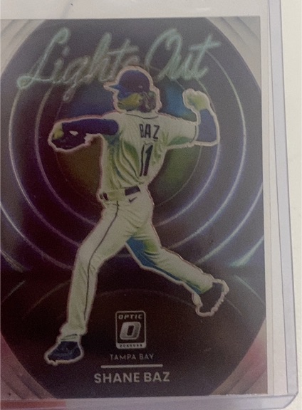 2022 Donruss Optic #LO-1 Shane Baz Lights Out — front