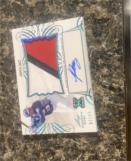 2021 Leaf Trinity #PA-JB1 Joshua Baez — front