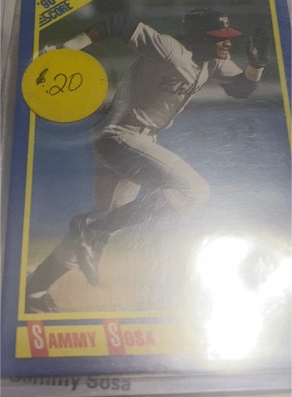 1990 Score #90 Sammy Sosa — front