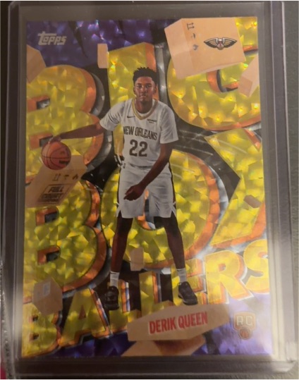 2025-26 Topps Big Box Ballers #BB-13 Derik Queen — front