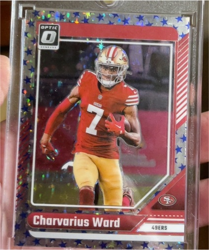 2024 Donruss Optic #176 Charvarius Ward — front