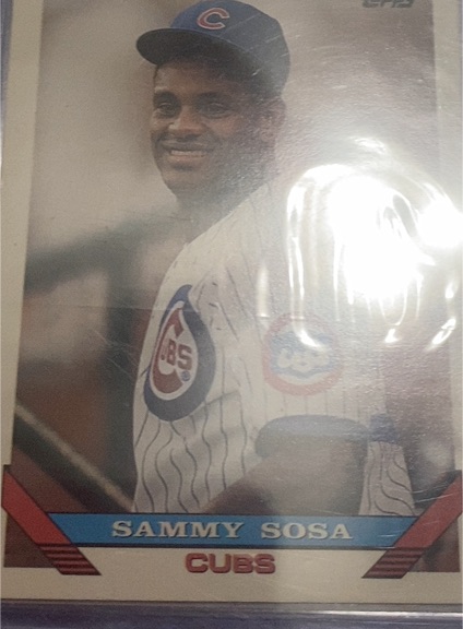 1989 Topps #531 Sammy Sosa — front