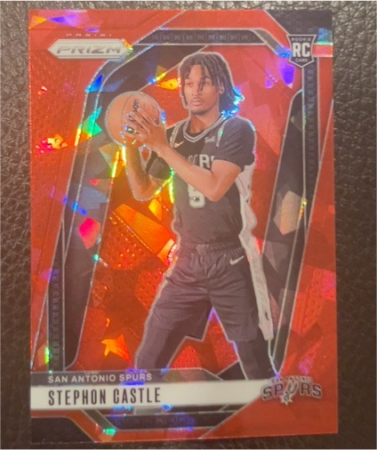 2024-25 Panini Prizm #234 Stephon Castle — front