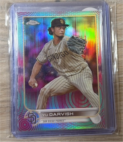 2022 Topps Chrome #191 Yu Darvish — front