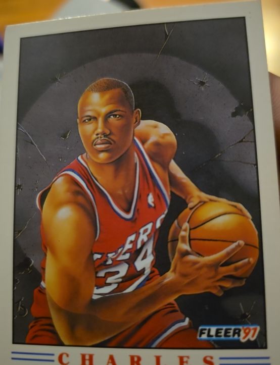 1991-92 Fleer #3 Charles Barkley — front