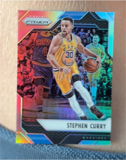 2016-17 Panini Prizm #35 Stephen Curry — front