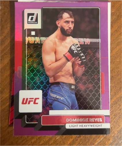 2023 Donruss UFC #150 Dominick Reyes — front