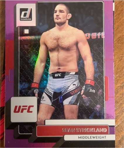 2023 Donruss UFC #69 Sean Strickland — front