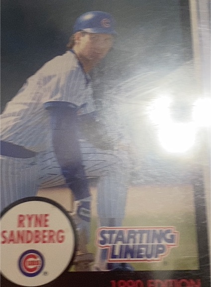 1990 Starting Lineup Ryne Sandberg Chicago Cubs — front