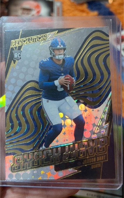 2025 Panini Revolution Shock Wave #22 Jaxson Dart — front