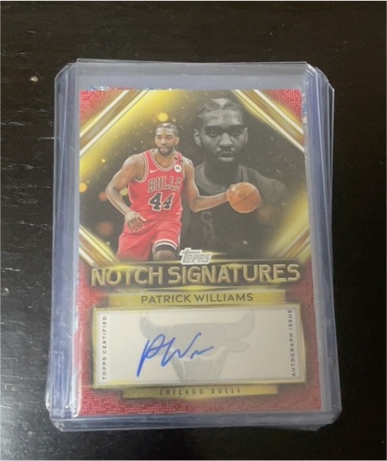 2025-26 Topps Notch Signatures #TNS-PW Patrick Williams — front