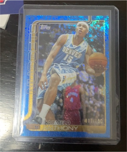 2025-26 Topps #256 Carmelo Anthony — front