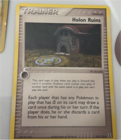 2005 Pokémon EX Delta Species #96 Holon Ruins — front