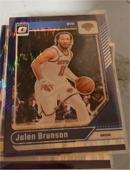 2024-25 Panini Donruss Optic #78 Jalen Brunson — front