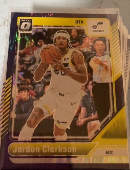 2024-25 Donruss Optic #122 Jordan Clarkson — front