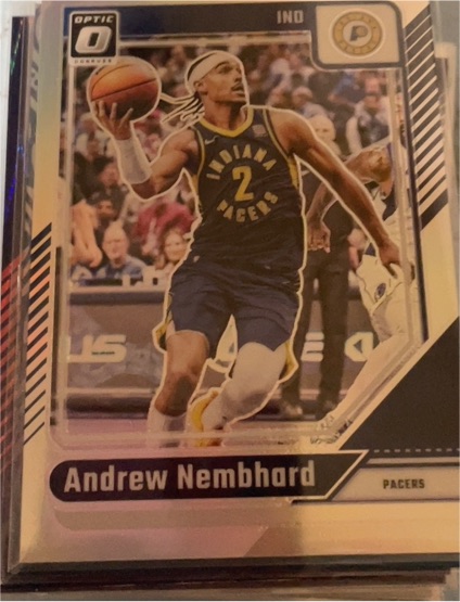 2024-25 Panini Donruss Optic #25 Andrew Nembhard — front