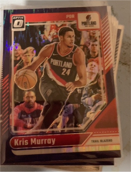2024-25 Donruss Optic #136 Kris Murray — front