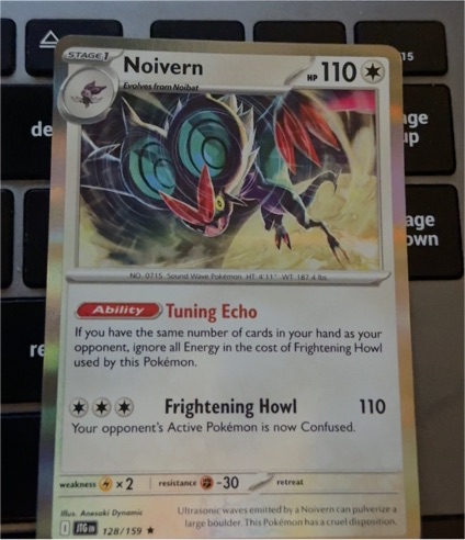 2023 Pokemon SV09: Journey Together #128 Noivern — front