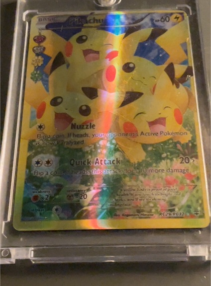2016 Pokémon TCG Generations Radiant Collection #RC29/32 Pikachu — front