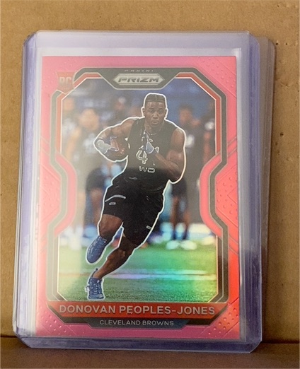 2020 Panini Prizm #319 Donovan Peoples-Jones — front