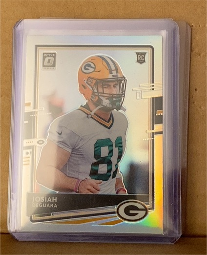 2020 Donruss Optic #142 Josiah Deguara — front